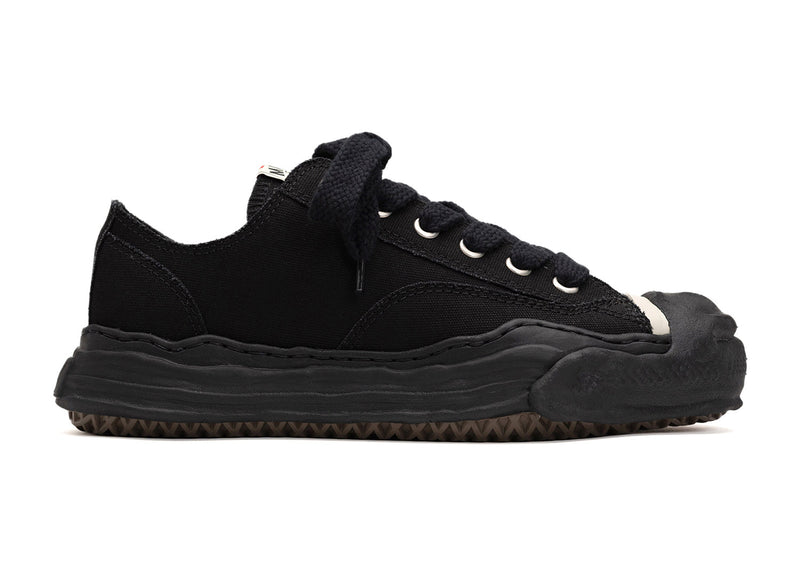 Maison Mihara Yasuhiro Hank OG Sole Canvas Low Schwarz