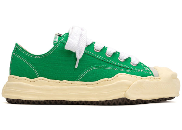 Maison Mihara Yasuhiro Hank Vintage Sole Canvas Low Green