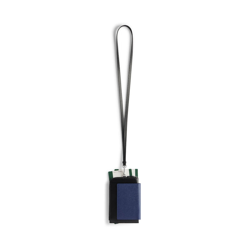 Étui pour téléphone Balenciaga Passport en bleu passeport 