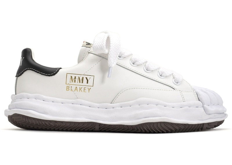 Maison Mihara Yasuhiro Blakey OG Sole Cuir Basse Blanc