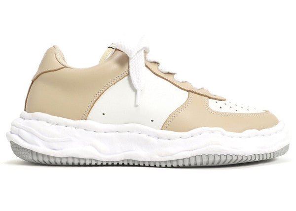 Maison Mihara Yasuhiro Wayne OG Sole Low Beige Blanc