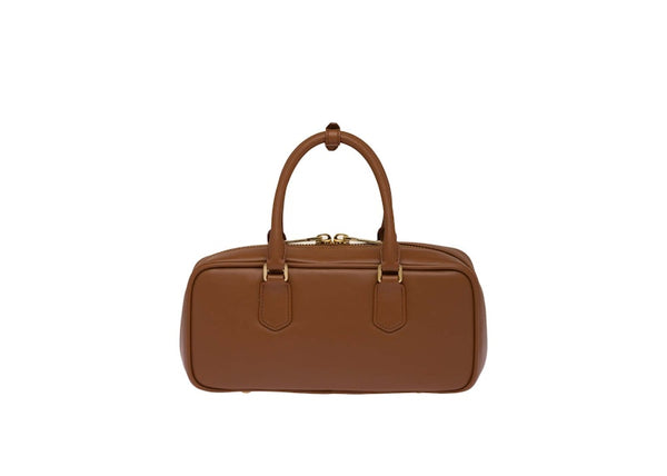 Miu Miu Arcadie Ledertasche Braun Braun
