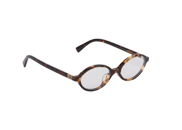 Miu Miu Miu Regard Sonnenbrille Schildpatt/Blau
