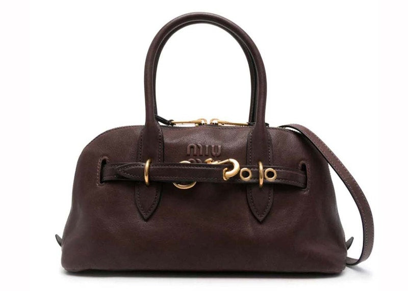 Miu Miu Nappa Aviator Trunk Handtasche Radica