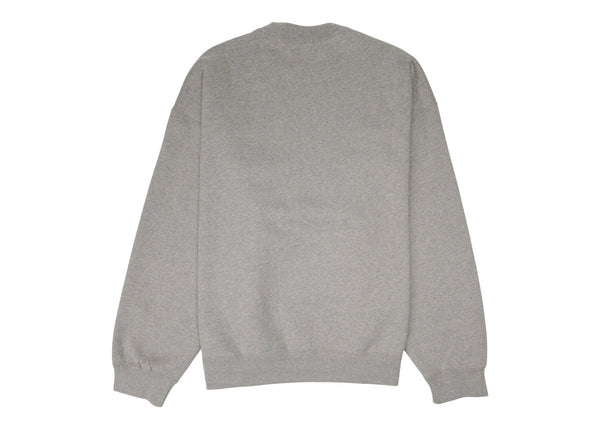 Sweat-shirt Nike x Stussy Crew en polaire gris (SS23)
