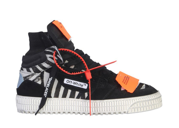 Baskets montantes OFF-WHITE 3.0 Off Court Pony Zebra 