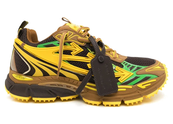 OFF-WHITE Be Right Back Marron Jaune 