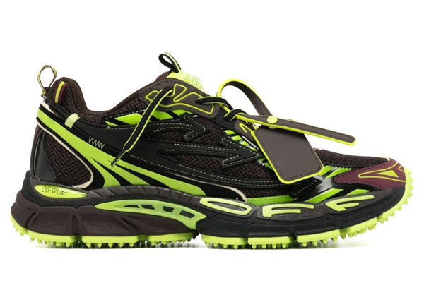 OFF-WHITE Be Right Back Chocolat Marron Vert