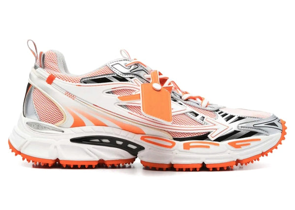 OFF-WHITE Be Right Back Géranium Orange Blanc 