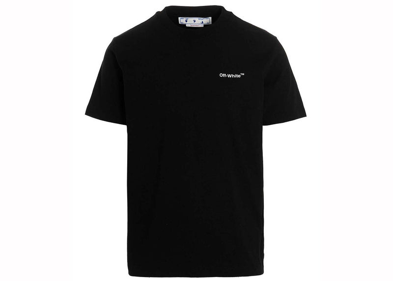 T-shirt slim à manches courtes OFF-WHITE Bricks Arrow noir 
