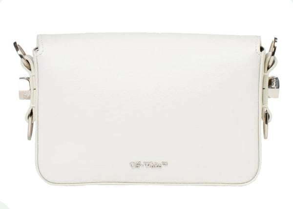 OFF-WHITE Diag Flap Bag Mini SS21 Blanc/Noir