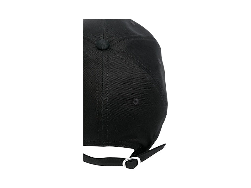 Casquette de baseball OFF-WHITE Drill Off Stamp Noir/Blanc