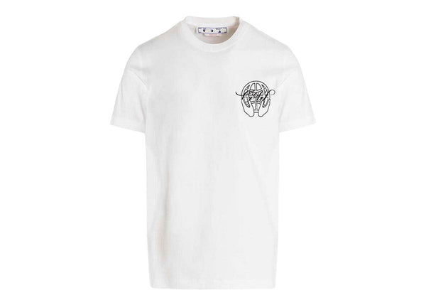 T-shirt OFF-WHITE Hand Arrow Blanc/Noir 