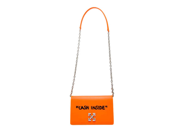 Sac bandoulière OFF-WHITE Jitney 0.5 Orange/Noir 