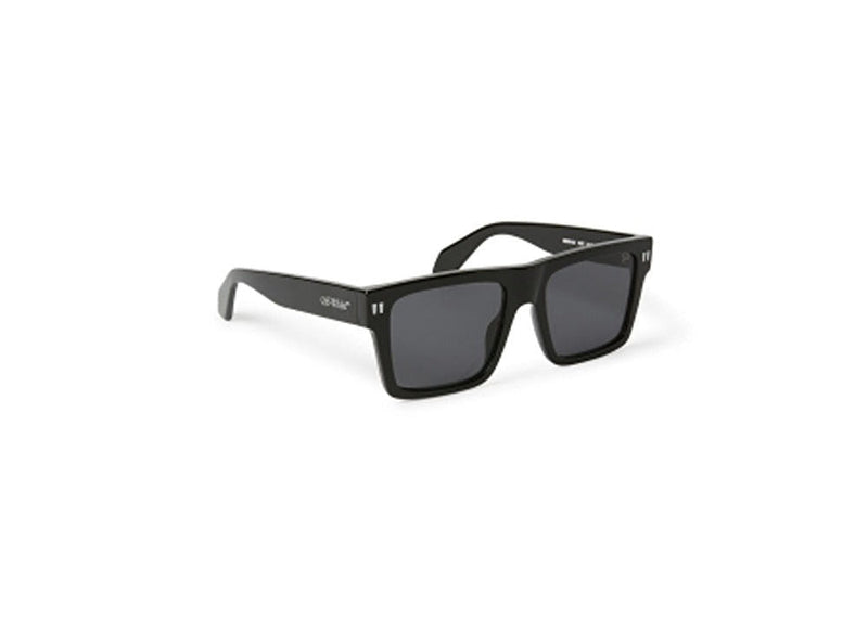 Lunettes de soleil carrées OFF-WHITE Lawton noir/gris foncé 