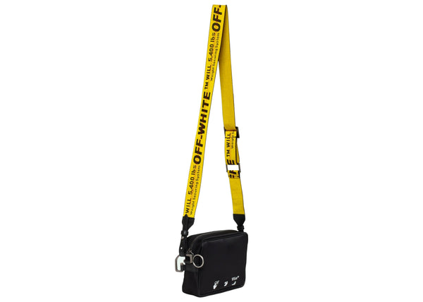 Sac bandoulière avec logo OFF-WHITE noir 