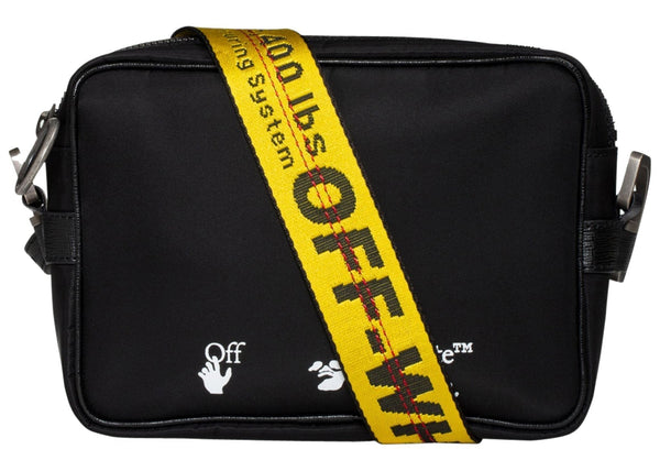 Sac bandoulière avec logo OFF-WHITE noir 