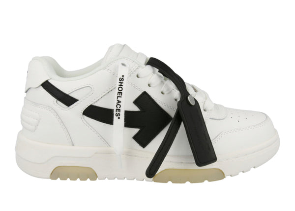 OFF-WHITE Out Of Office OOO Baskets basses Blanc Noir 