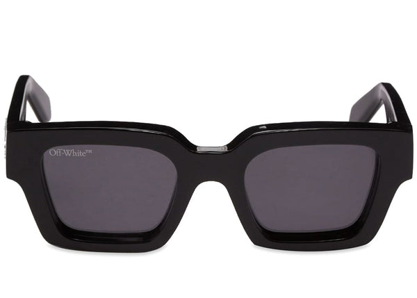 OFF-WHITE Virgil Lunettes de soleil à monture carrée Noir Blanc Gris