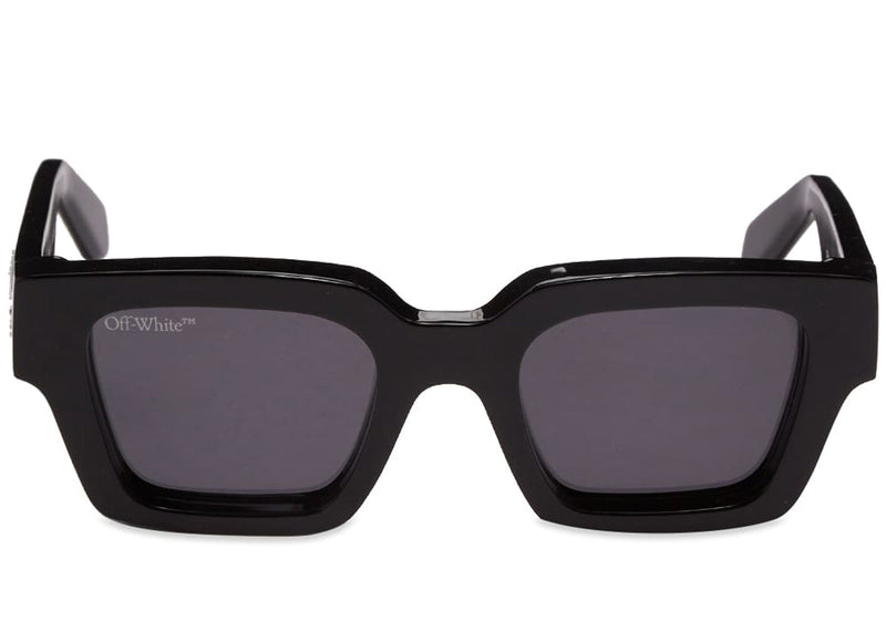 OFF-WHITE Virgil Lunettes de soleil à monture carrée Noir Blanc Gris