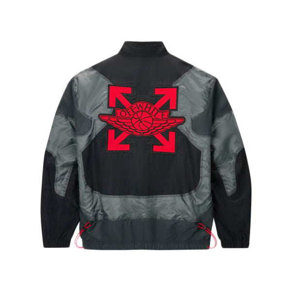 Veste tissée OFF-WHITE x Jordan noire