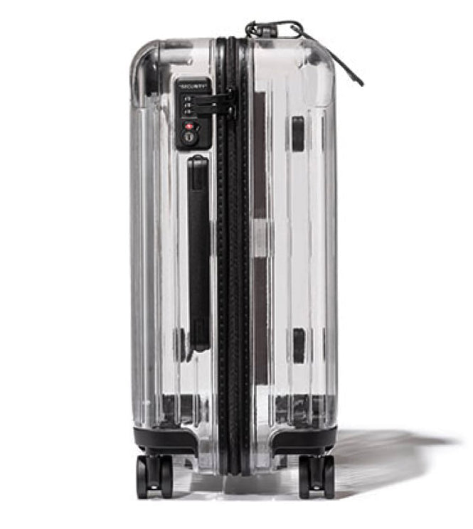 OFF-WHITE x Rimowa Transparenter Handgepäckkoffer 36L Klar