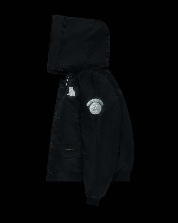 Blouson aviateur Chilliwack OVO x Canada Goose noir 