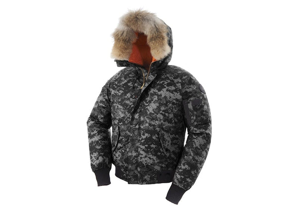Blouson aviateur Chilliwack OVO x Canada Goose Digi Camo Gris 