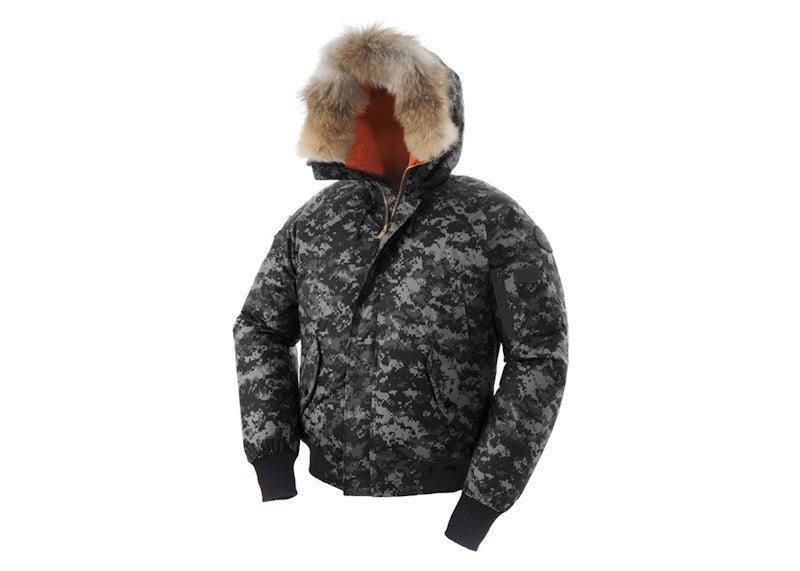 Blouson aviateur Chilliwack OVO x Canada Goose Digi Camo Gris 