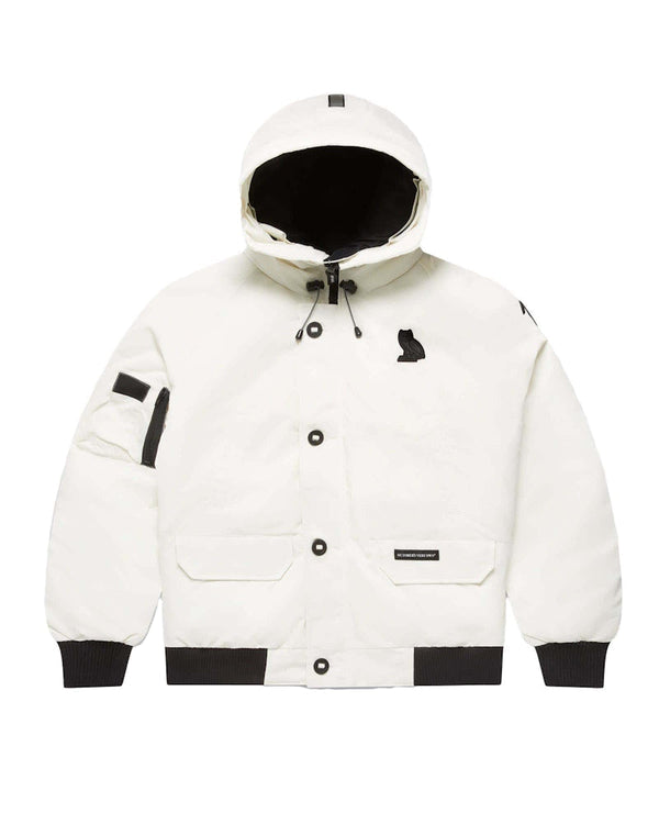 Blouson aviateur Chilliwack OVO x Canada Goose Blanc 