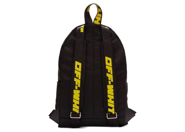 Sac à dos en nylon OFF-WHITE Arrow noir/blanc