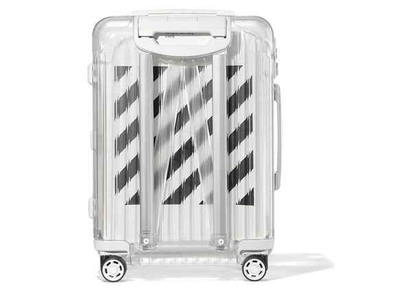 OFF-WHITE Rimowa See Through 36L Valise Blanche