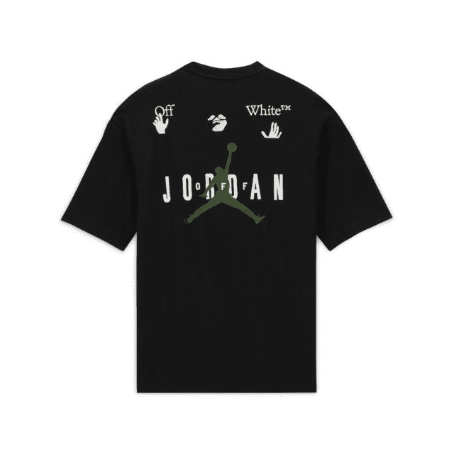T-shirt OFF-WHITE x Jordan (tailles Asie) Noir
