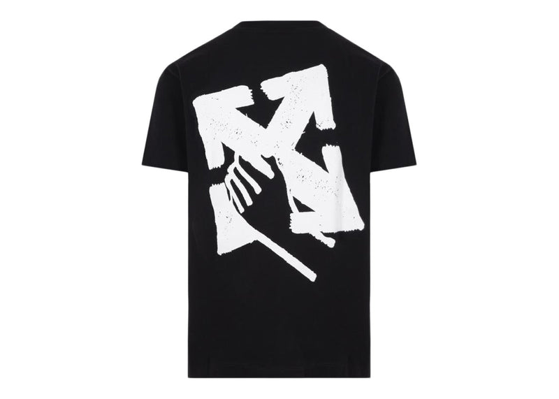 T-shirt slim OFF-WHITE Hand Arrow Noir/Blanc 