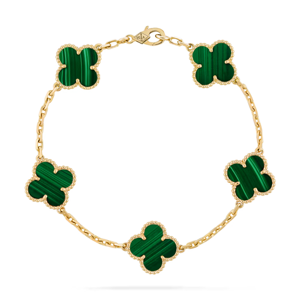 Bracelet Alhambra vintage, 5 motifs