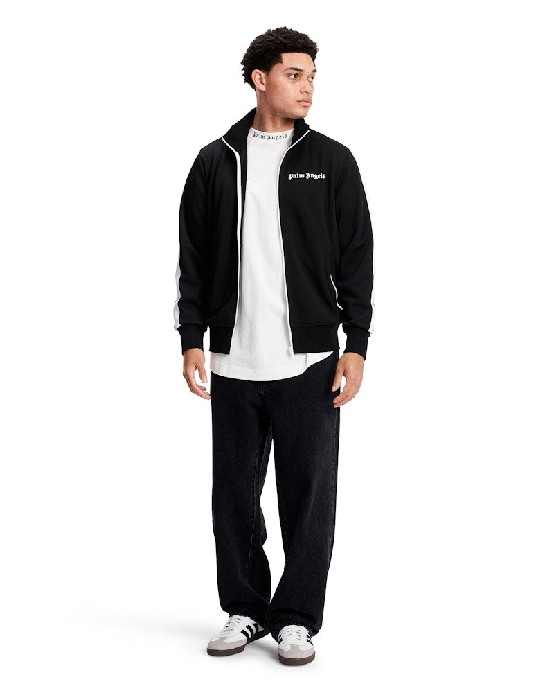 Veste de survêtement classique Palm Angels noir/blanc