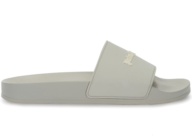 Claquettes avec logo Palm Angels grises