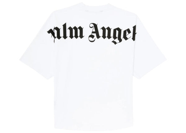 T-shirt blanc avec logo Palm Angels