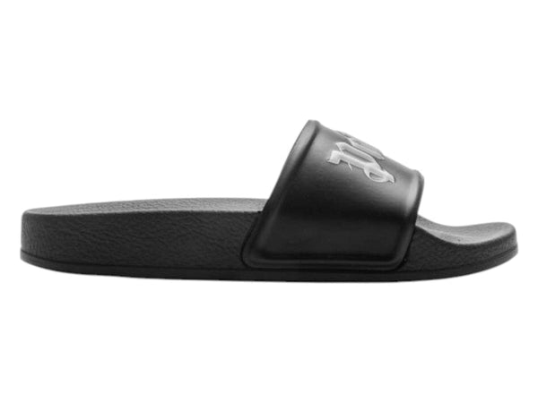 Claquettes de piscine Palm Angels Noir Blanc