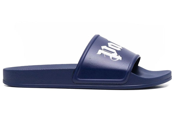 Claquettes de piscine Palm Angels Bleu Blanc
