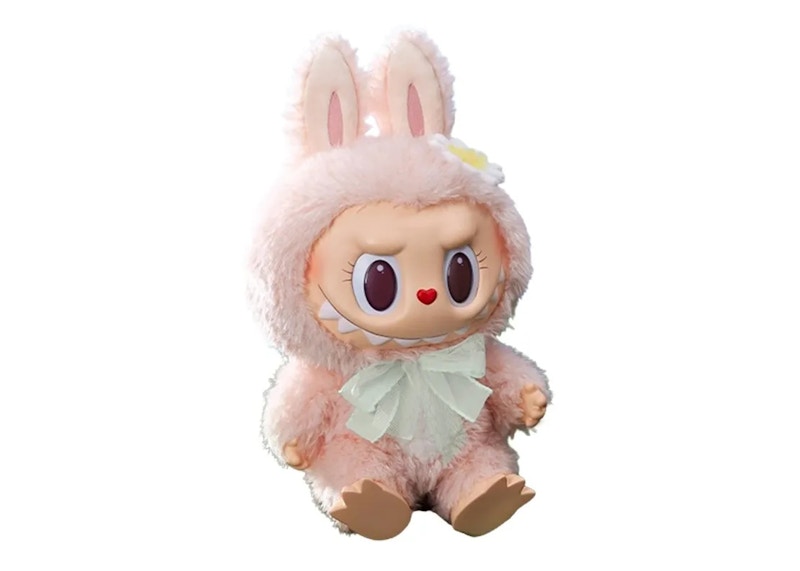 Poupée en peluche en vinyle Pop Mart Labubu Mokoko Close to Sweet