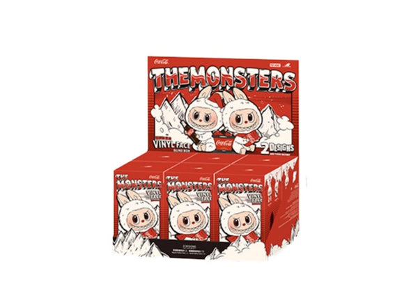 Pop Mart Labubu The Monsters Coca Cola Series Vinyl Face Sealed Case (6 Blindboxen)
