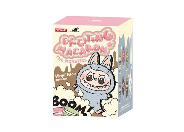 Pop Mart Labubu „The Monsters Tasty Macarons“ Vinyl-Face Sealed Case (6 Blindboxen) 