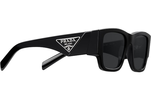 Prada Square Sonnenbrille Schwarz