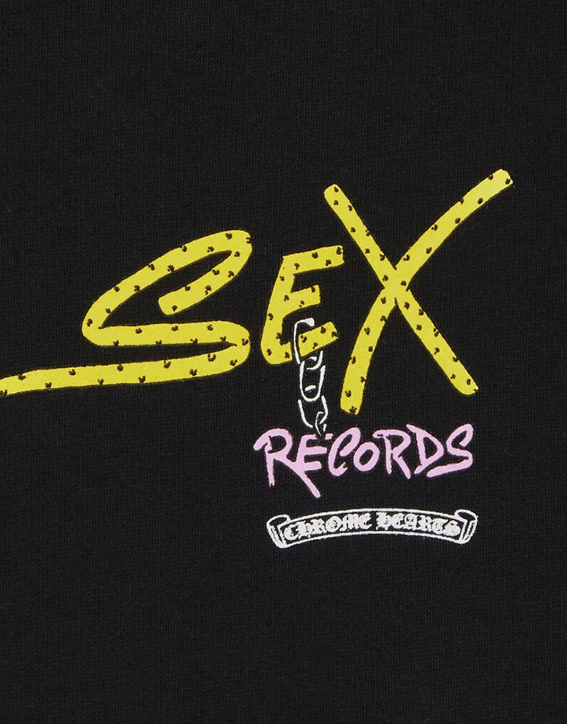 Chrome Hearts Matty Boy Sex Records Konzept Hoodie Schwarz