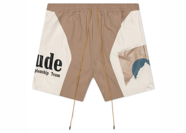 Short de vol Rhude Senna Tan/Crème 