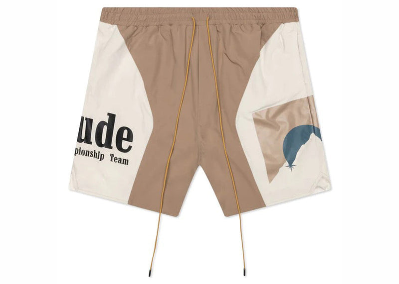 Short de vol Rhude Senna Tan/Crème 