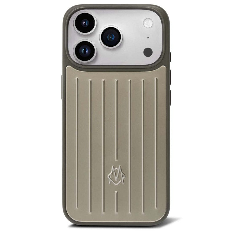 Rimowa Aluminum Case for iPhone 17 Pro Max Titanium