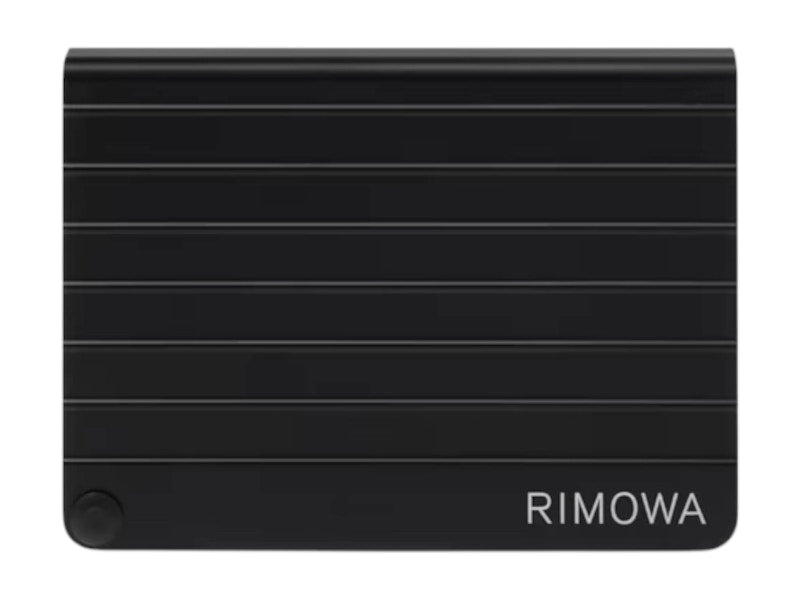 Rimowa Original Small Goods Aluminium Card Holder Black