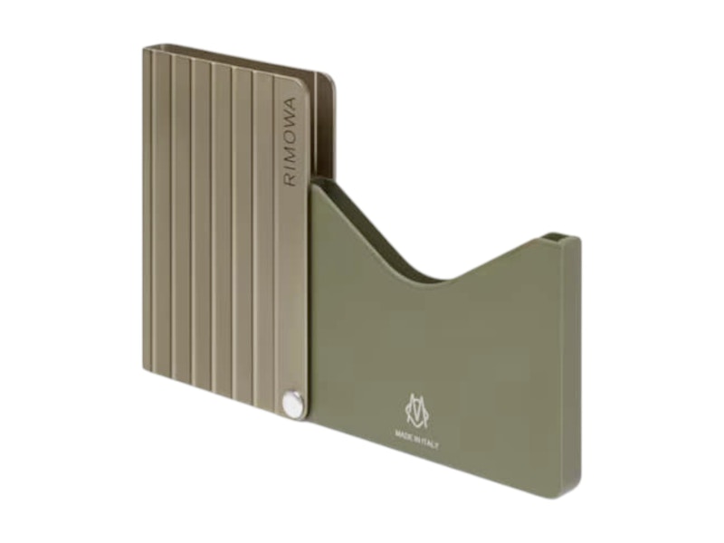Rimowa Original Small Goods Aluminium Card Holder Titanium